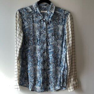 Equipment Femme 100% Silk "Brett" Blouse Size Medium *Brand New With Tags*